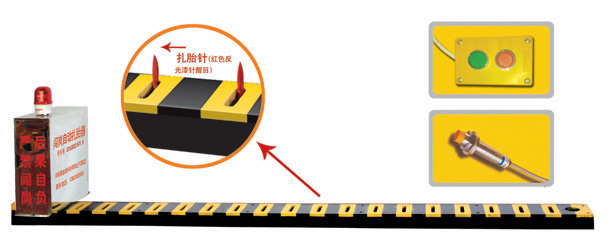义马市V3嵌入式闯岗自动扎胎器/阻车器